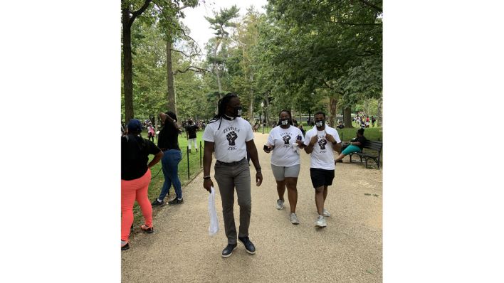 Teilnehmer des March on Washington
