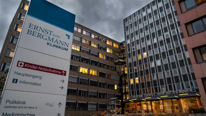 Das Klinikum Ernst von Bergmann in Potsdam