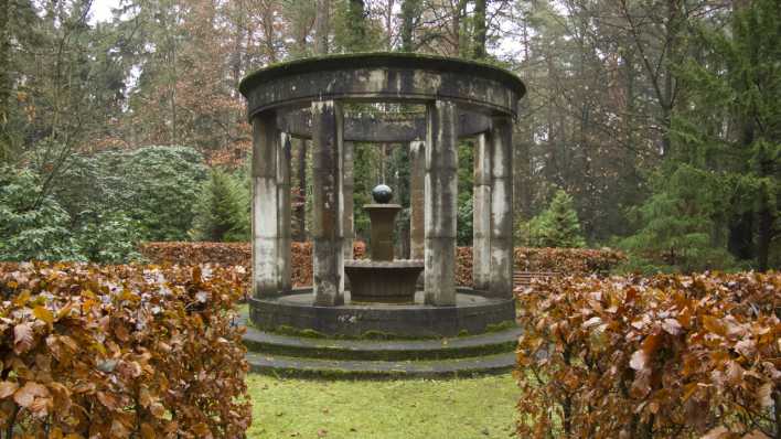 Ein Brunnen auf dem Südwestkirchhof Stahnsdorf