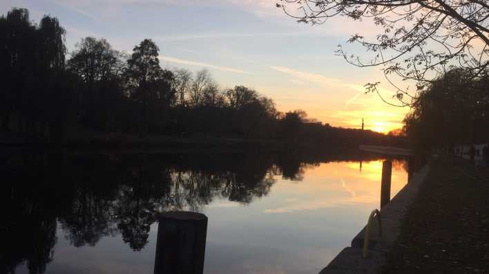 Spaziergang entlang der Spree