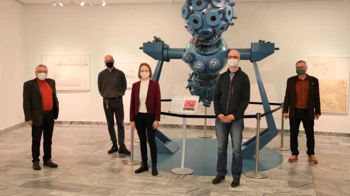 Gruppenfoto mit Thomas Prinzler, Torsten Lipski, Gwendolyn Sasse, Stefan Gotthold, Josef Zens (Bild: LNDW/LHLK 2020)