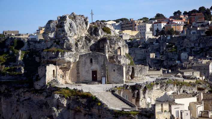 Blick auf Matera Blick auf Matera
