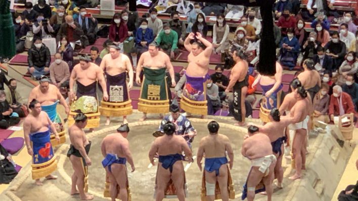 Tokio: Sumo-Tunier in Ryogoku (Bild: rbb/Kathrin Erdmann)