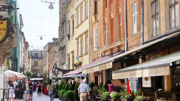 Das historische Zentrum von Lviv