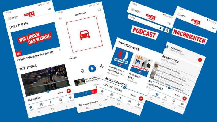 Die neue rbb24Inforadio-App