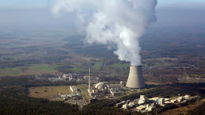 Luftbild vom Kernkraftwerk Emsland (KKE)