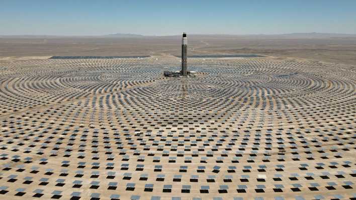 Das Solarthermie-Kraftwerk Cerro Dominador