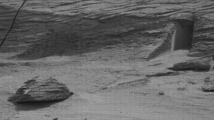 Schnee auf dem Mars