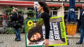 Bettina Jarasch, Spitzenkandidatin von Bündnis 90/Die Grünen für die Wiederholung der Wahl zum Berliner Abgeordnetenhaus