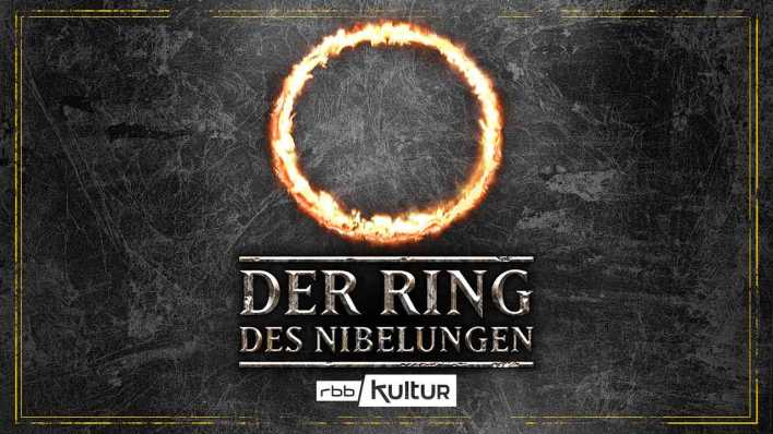 Logo: Hörspiel "Der Ring des Nibelungen", Quelle: rbb