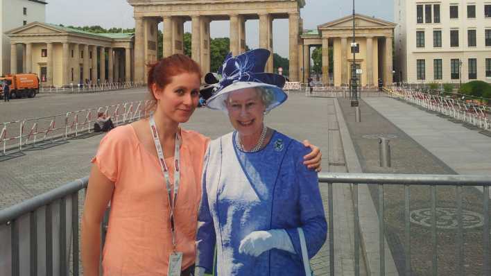 Doris Anselm und die Queen