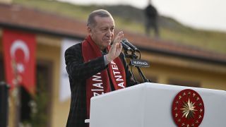 Wahlkampf des türkischen Präsidenten Recep Tayyip Erdogan