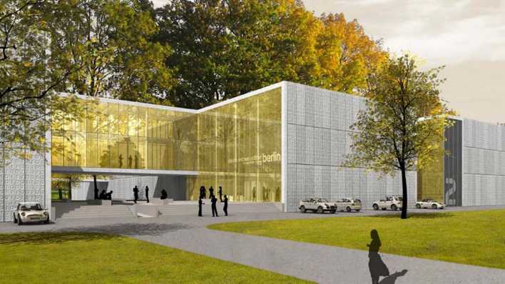 3D-Visualisierung des künftigen Zentraldepots der Staatlichen Museen zu Berlin in Friedrichshagen_foto: AV 1 Architekten