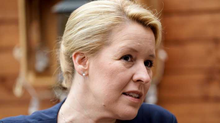 Berlins Wirtschaftssenatorin Franziska Giffey