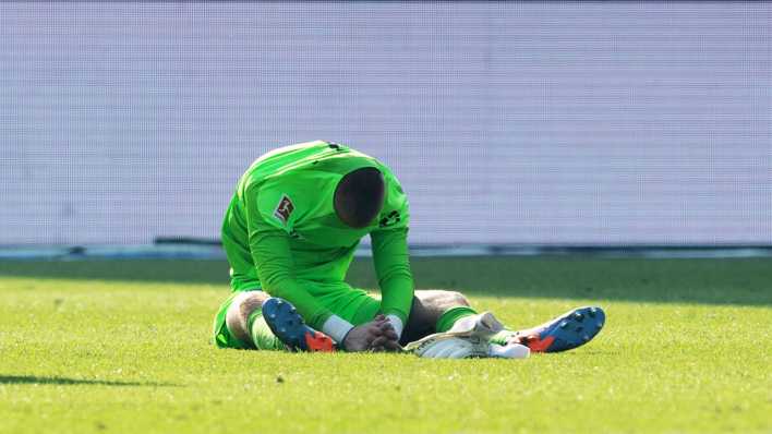 Hertha-Torhüter Oli Christensen nach dem Abschied