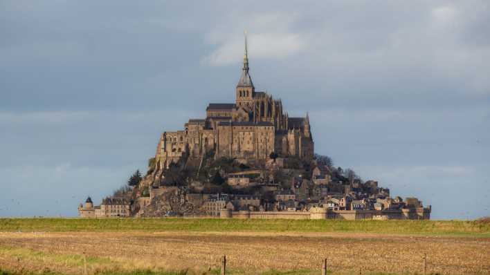 Festung Mont Saint-Michel in Frankreich