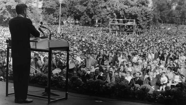 US-Präsident John F. Kennedy 1963 in Berlin