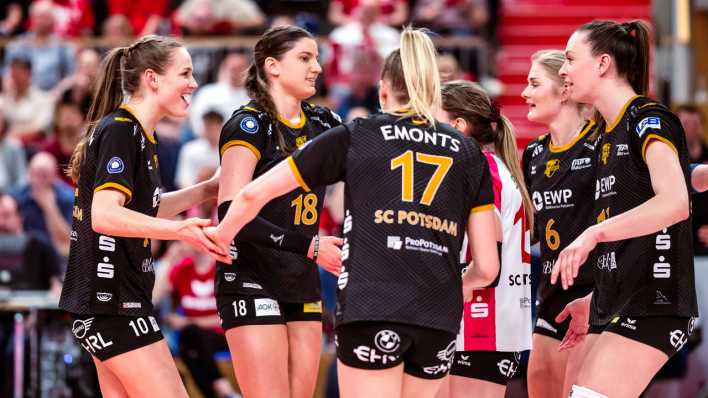 Volleyballerinnen des SC Potsdam