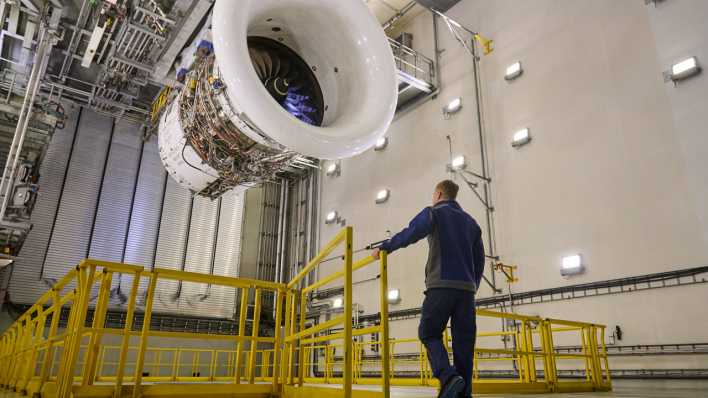 Turbinenwerk der Rolls-Royce Deutschland in Dahlewitz