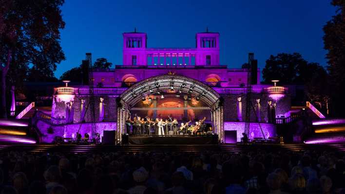 Archivbild: Abschlusskonzert der Musikfestspiele in Potsdam Terrassen Orangerieschloss 2019