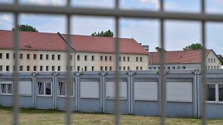 Das Gelände der Zentralen Ausländerbehörde (ZABH) und Erstaufnahmeeinrichtung des Landes Brandenburg.