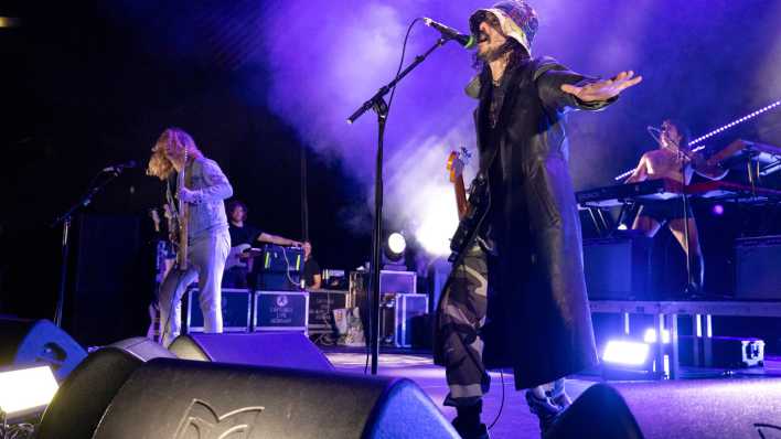 Sticky Finger mit Sänger Dylan Frost im Berliner Tempodrom
