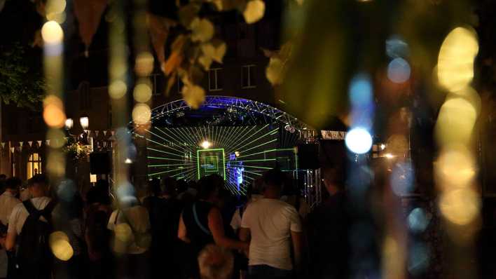 Konzert von JJ Weihl alias Discovery Zone beim Alinae Lumr Festival 2022 in Storkow (Archivbild)