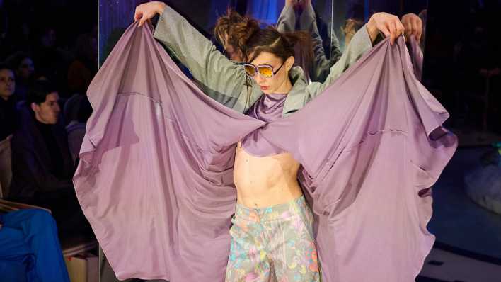 Modenschau von Anja Gockel im Rahmen der Berlin Fashion Week