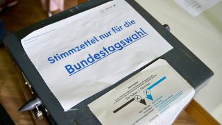Stimmabgabe zur Bundestagswahl 2021 in Berlin