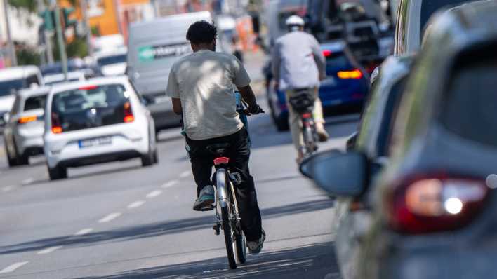 Symbolbild: Radfahrer auf Berlins Straßen
