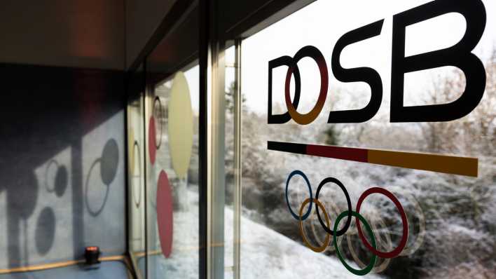 Das Logo des Deutschen Olympischen Sportbundes (DOSB)