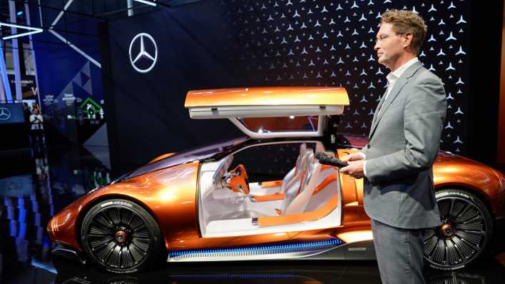 Elektro-Auto von Mercedes auf der IAA