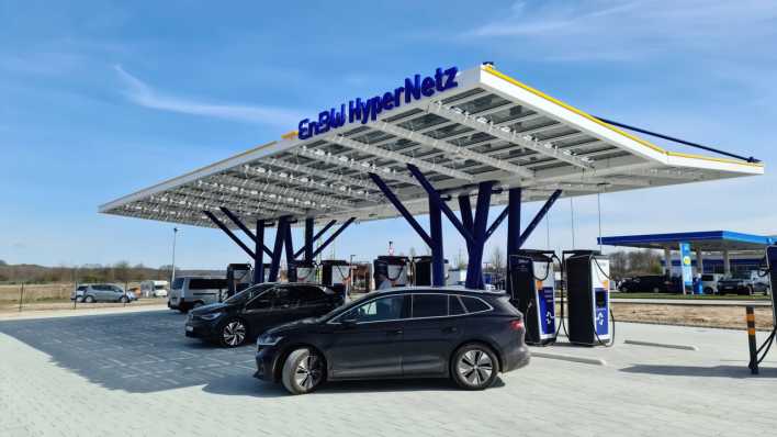 Tankstelle für Elektrofahrzeuge