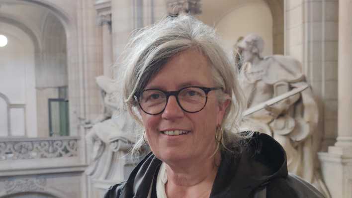 Die Frauenanwältin Christina Clemm. (Quelle: Ulf Morling, rbb) Die Frauenanwältin Christina Clemm. (Quelle: Ulf Morling, rbb)
