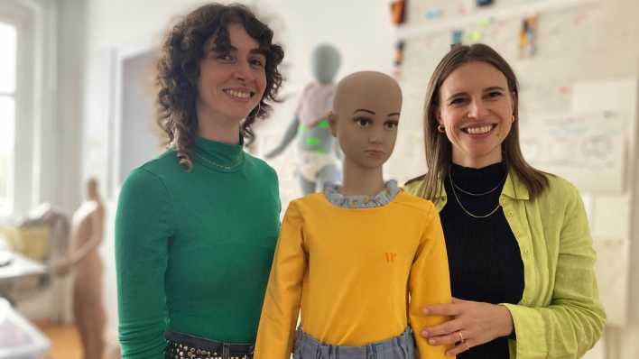 Lena Förster (li.) und Lina Phyllis Falkner von Wombly