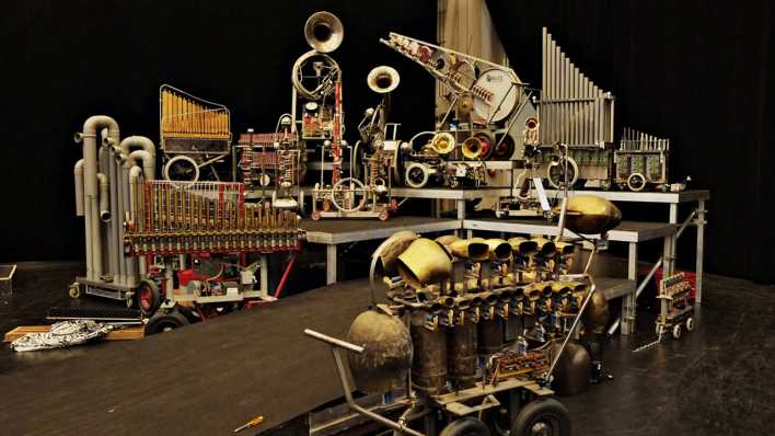 Roboterorchester in der Deutschen Oper (Bild: Deutsche Oper/ Christoph Voy)