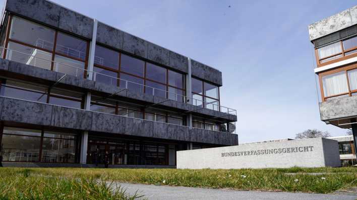 Gebaeude des Bundesverfassungsgericht in Karlsruhe