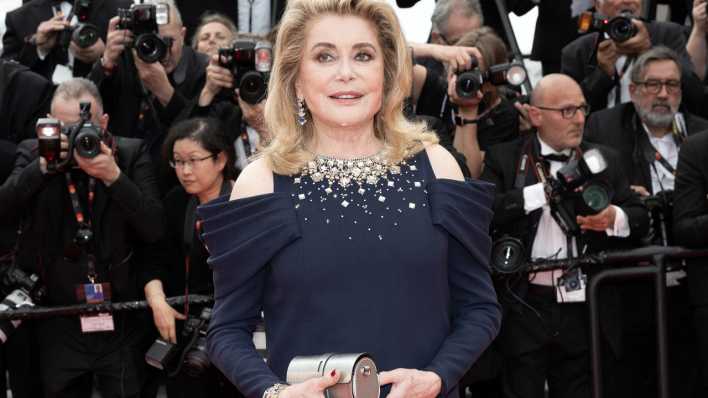 Catherine Deneuve auf dem roten Teppich