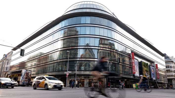 Die Galerie Lafayette an der Friedrichstraße in Berlin-Mitte.