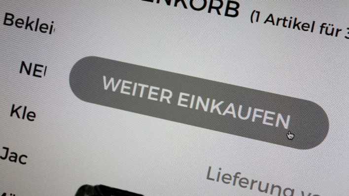 Symbolbild: Online-Shopping