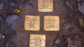 Stolperteine im ehem. jüdischen Ghetto in Rom (Bild: picture alliance / Pacific Press / Matteo Nardone)