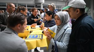 Jobmesse für Geflüchtete FuTog in Berlin
