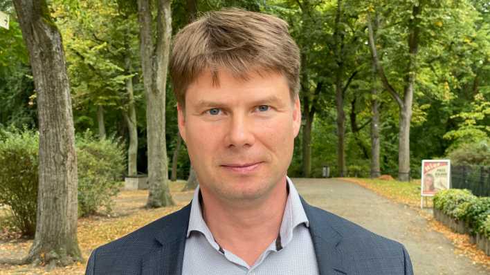 Steffen Kotré (AfD), Kandidat als Landrat im Dahme-Spreewald-Kreis (Bild: rbb/ Daniel Friedrich)