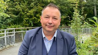 Sven Herzberger (parteilos), Kandidat als Landrat im Dahme-Spreewald-Kreis (Bild: rbb/ Daniel Friedrich)