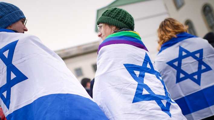 Symbolbild: Solidarität mit Israel an den Berliner Hochschulen