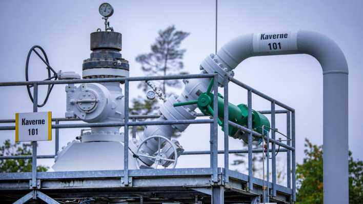 Erdgasspeicher der HanseWerk in Mecklenburg-Vorpommern