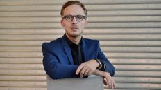 Der slowakische Schriftsteller Michal Hvorecky auf der Frankfurter Buchmesse 2018. Der slowakische Schriftsteller Michal Hvorecky auf der Frankfurter Buchmesse 2018.