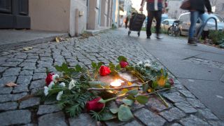 Stolpersteine in der Florastraße in Berlin-Pankow.