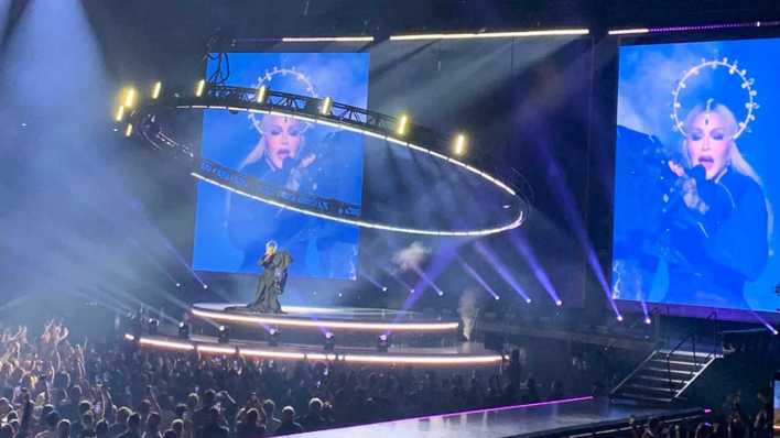 Berlin, 28.11.2023: Konzert von Madonna (Bild: rbb/Madgalena Bienert)