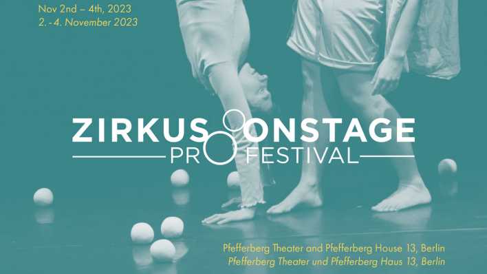 Das Programmcover des "Zirkus ONstage" Festivals (Bild: Zirkus ON)